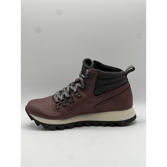 Merrell Alpine Hiker Lace Up Hiking Boots, Burgundy Womens Size 6.5 US NIB - Picture 8 of 12